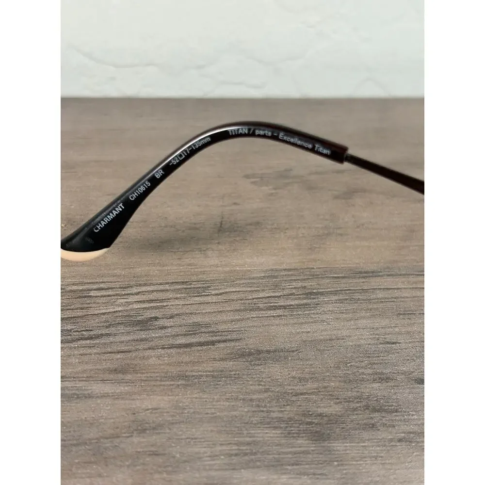 Charmant CH106515 Perfect Comfort- No Nickel Allergy- Men's Eyeglasses‎ EUC